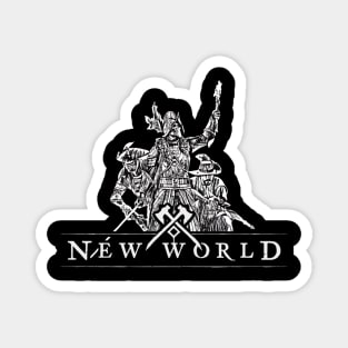 New World MMO Game T-Shirt Magnet