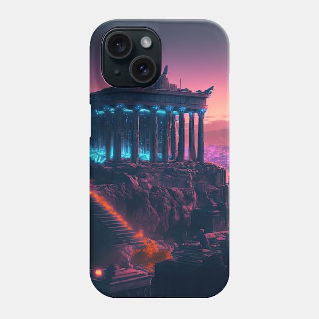 Acropolis Athens Phone Case by Art8085