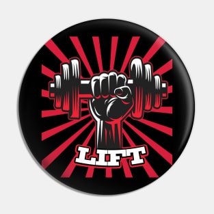 Lift Weights Pin