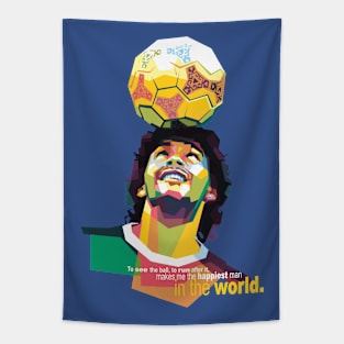 Football Legend Tapestry