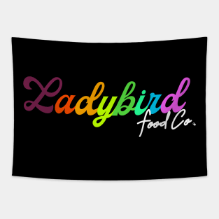 2021 Rainbow Logo Tapestry