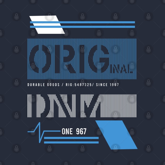 Original Denim Typography urban brand by SSSD