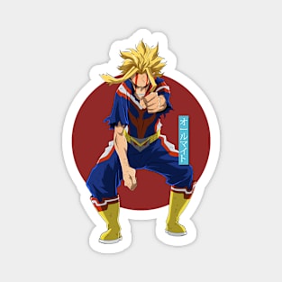 my hero academia- all might Magnet