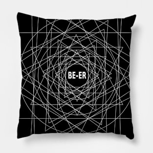 Be-er Pattern Alpha Pillow