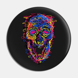 Skull Kid Draw Pin