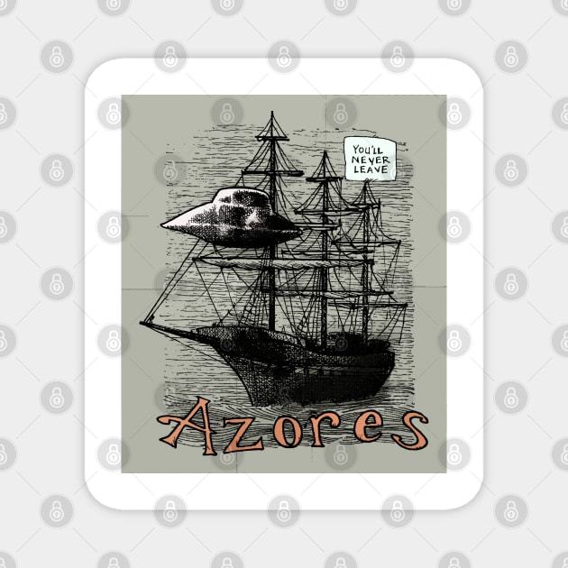 Azores Magnet by Froobius