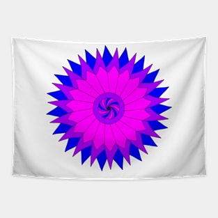 Thy Bi-pride flower Tapestry