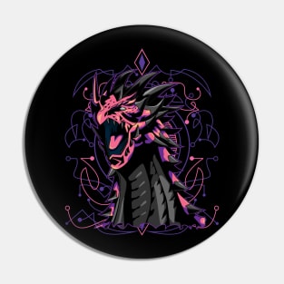 dragon head angry Pin