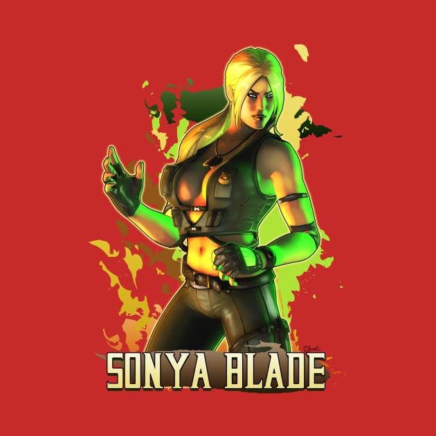 Sonya Blade by Keith_Byrne