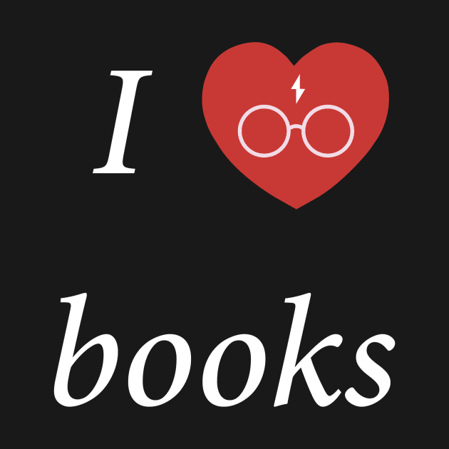 I love books potter edition by Truenid