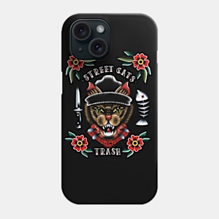 Street cats trash Phone Case