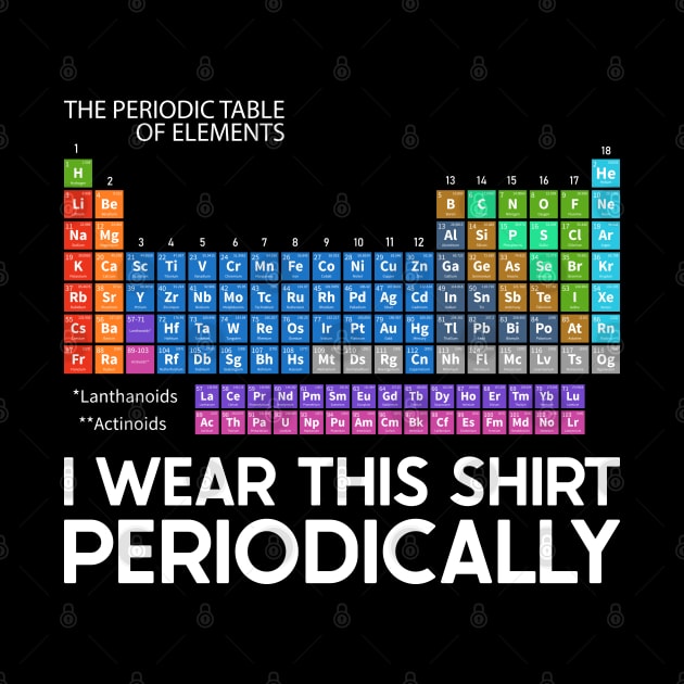 I Wear this Shirt Periodically by DragonTees