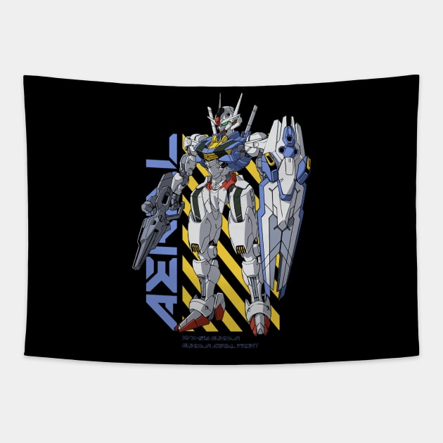 Gundam Aerial Tapestry by Shapwac12