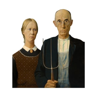 American Gothic Figures T-Shirt