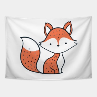 Baby Fox Tapestry