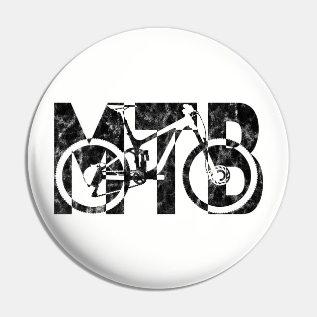 Mountain Bike Cycling MTB Gift Bicycle Pin by TheOutdoorPeople