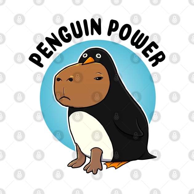 Penguin power Capybara Penguin by capydays