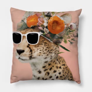 Flower Fashion Lion Pillow