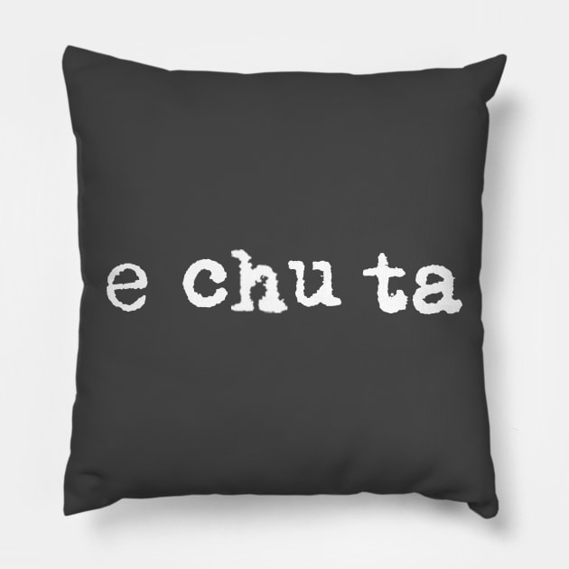 e chu ta Pillow by Ardy Jo