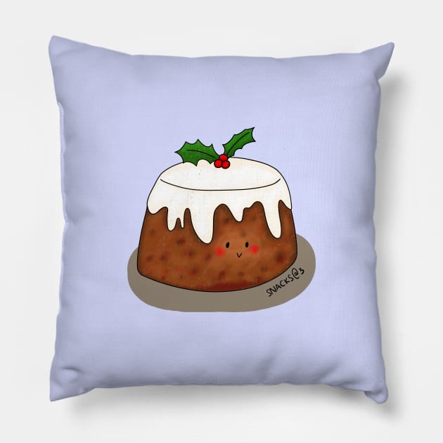 Christmas Pudding Pillow by Snacks At 3