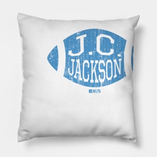 J.C. Jackson Los Angeles C Football Pillow