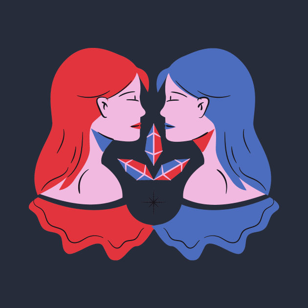 Gemini - The Twins by novaispurple