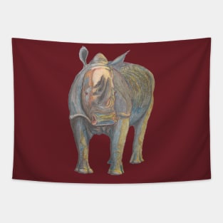 Crash of Rhinos Scaler General Tuff Tapestry