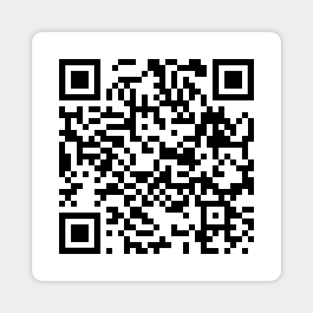 Rick Roll GIF QR Code - Rick Roll - Magnet