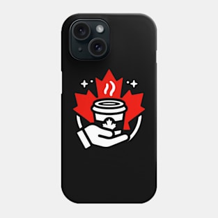 Maple Leaf Coffee Phone Case