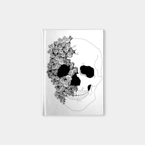 Skulls And Roses Notebooks Teepublic