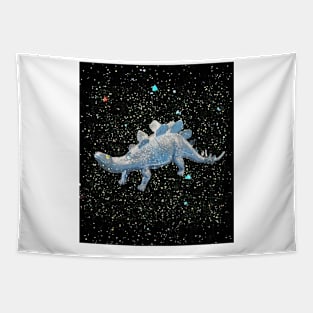 Stegosaurus in space Tapestry