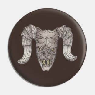 Deathclaw Head. Pin