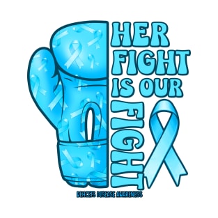 Behcets Disease Awareness - her fight warrior T-Shirt