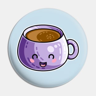 Kawaii Cute Coffee Pin