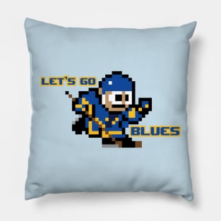 LET'S GO BLUES Pillow