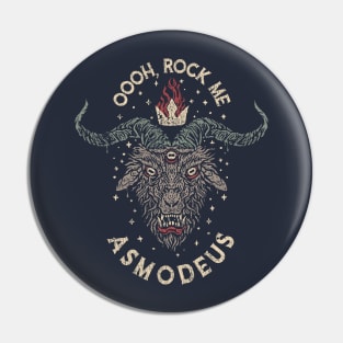 Rock Me Asmodeus Pin