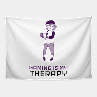 Gaming is my therapy Tapestry