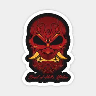 The Devil of Hell's Kitchen Kabuki Mask Magnet