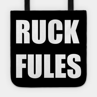 RUCK FULES (F*ck Rules) | John Cena Inspired Tote