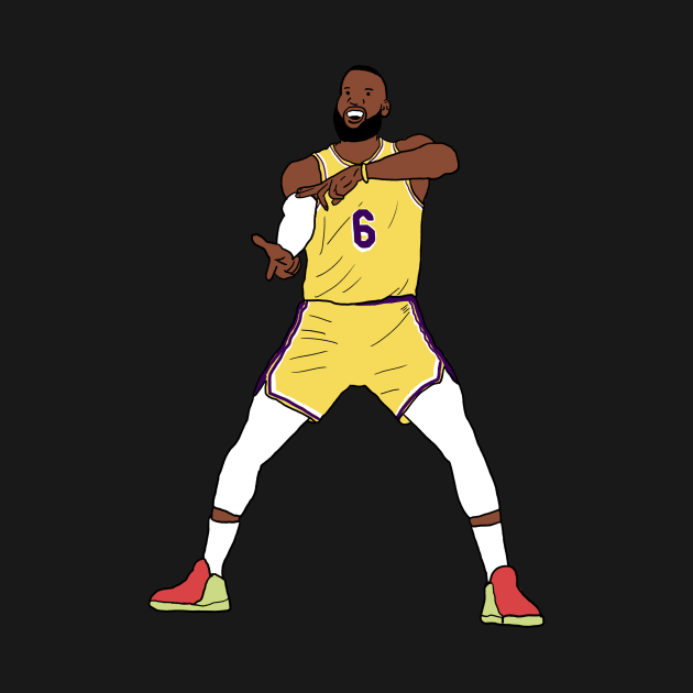 lebron james by atiatiaman