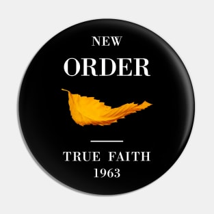 New Order 1963 Pin