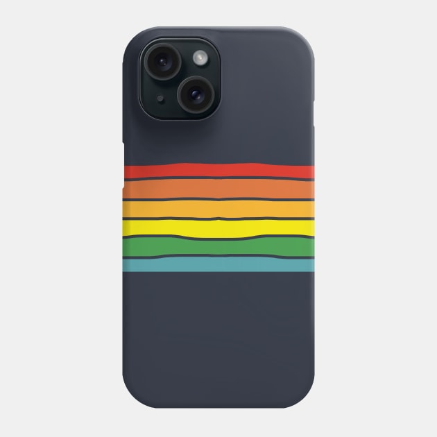 Energy Stripes Six of them Phone Case by ellenhenryart