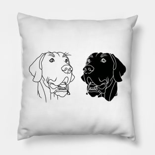 dog lovers gift Pillow