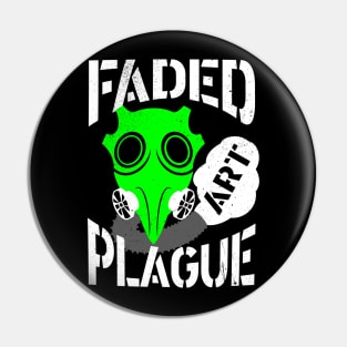 Faded Plague Art Pin