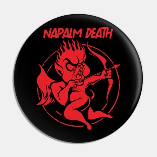 cupid red napalm death Pin