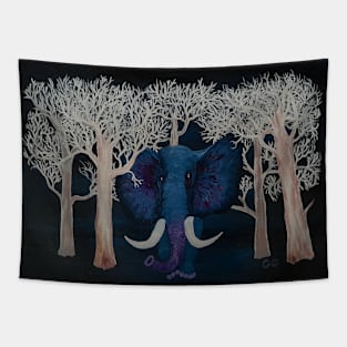 Beautiful Elephant painting design - wildlife design Tapestry