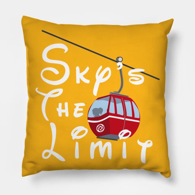 Sky's The Limit Pillow by HIDENbehindAroc
