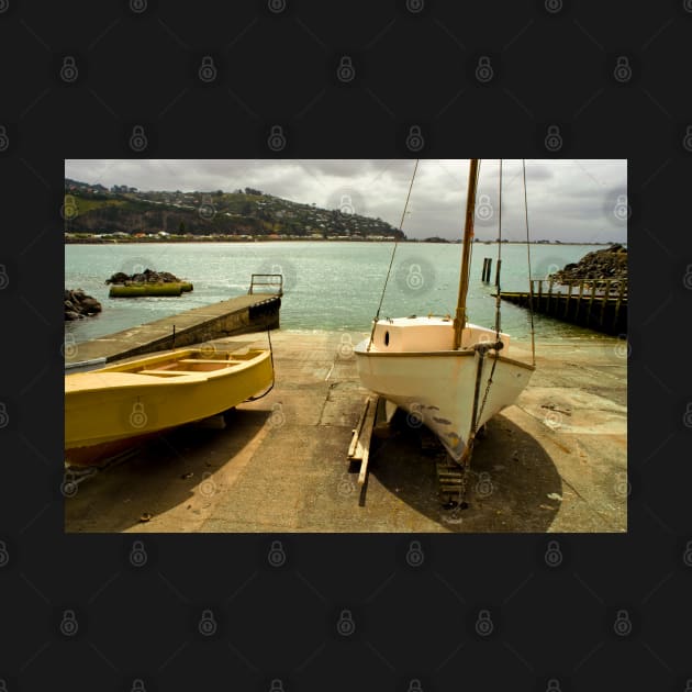 Two old seadogs, Sumner launch ramp, New Zealand by pops