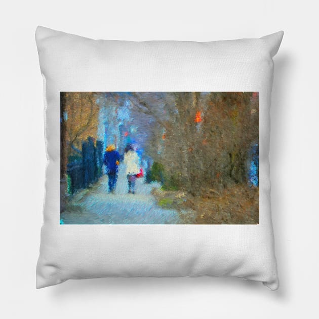 On the Town Pillow by bgaynor