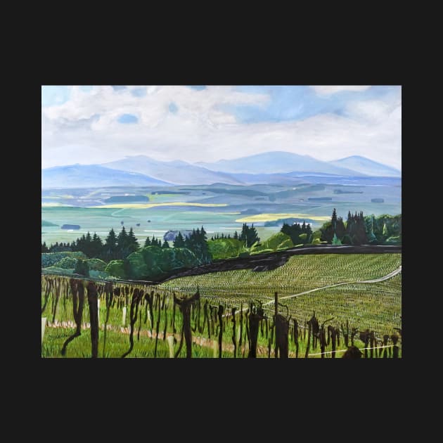 Oregon Vineyard by realartisbetter